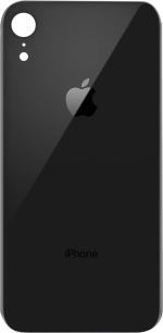 FRIENDZZWORLD Black Glass Back Panel For Apple Apple Iphone Xr