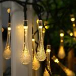 NSCC Fairy Water Drop String Ball Light 14 LED Lights Crystal Water Drop Fairy Lights for Diwali