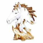 Avon Star Gallery Multicolor Resin Polyresin Horse Face Idol