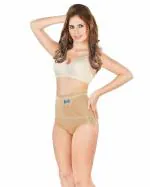 XIANCO Women Blended Mini Corset High Waist Shapewear Panty