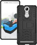 Leyon Black Plastic Back Cover For Lenovo Vibe K5 Note