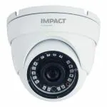 IMPACT BY HONEYWELL 5MP high Resolution Dome CCTV Camera I AHD 4 in 1 Indoor Camera I 3.6MM Lens Up to 20M IR Distance I Soft OSD Controller I Made in India I Metal Housing-White,I-HADC-5005PI