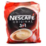 Nescafe 3 In 1 Original Soluble Ground Coffee Beverage, 30 Sachets Bag - Imported from UK