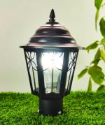 Avior Black Gate Light Outdoor Lamp