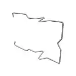 Schneider 2P Socket RXZE1M Metal Maintaining Clamp