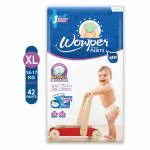 Wowper Fresh Baby Diaper Pants | Extra Large (XL) Size - 42 Pieces 14-17 Kg | Pack of 1 | Wetness Indicator | Upto 12 Hrs Absorption |