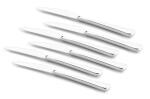 Shapes Multicolor Stainless Steel Dinner Knives (Pack Of 6)