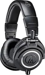 Audio-Technica Ath-M50X Wired Over Ear Headphones Without Mic (Black)