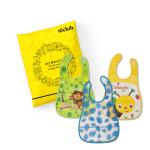 10Club Baby bibs| Feeding Infants and Toddlers | 6-36 Months (Plastic Bib)