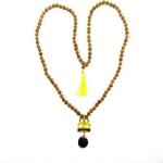 Shivoham Rudraksha Mala with Shiv Trishul and Damru Dori Necklace