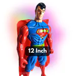 Kart In Box ( 12 INCH Superman | Superman Action Figure | Superman Toys for Kids | Big in Size (Superman 12 Inch)