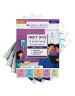 Oswaal NEET (UG) 17 Years Solved Papers-2006-2022 + Topper's Handbook Physics Chemistry & Biology (Set of 4 Books) (For 2023 Exam)