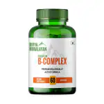 Divya Himalayan Vitamin B Complex Vitamins B12, B1, B2, B3, B5, B6, B7, B9 (60 Capsules)