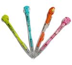 Neel Rubber Multicolor Unique Fancy Mechanical Pen Pencil 0.7Mm With Round Shapped Covered Cap For Adult (Pack Of 3)