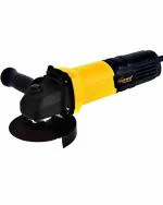 PRITHVI Professional Angle Grinder PREMIUM PPR-100 Back Switch Versatile Multipurpose for Grinding, Cutting, Sharpening, Polishing, Removing Rust (with Brush Motor & Protective Guard - 850W, 4 inch, 100MM) (Premium Yellow and Black)