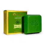 Simply Vedic Luxury Hemp-Vetiver Soap Bar for Body, Hand, Face;| GiftSet for Men&Women. 115 grams