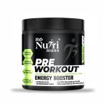 RENUTRIMASS Pre Workout Supplement for Performance & Energy Boost - (green apple)