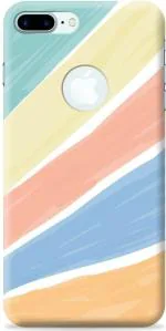 Swagr Multicolor Plastic Shock Proof Back Cover For Apple Iphone 7 Plus