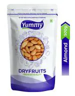 YUMMY PREMIUM QUALITY ALMOND/ BADAM 500 GRAMS