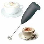 Electric Battery Operated Coffee Bitter Stainless Steel Mini Classic Sleek Design Hand Blender Mixer,Egg Beater, Coffee, Juice, Cappuccino, Lassi Blender