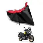 KEDIT New Suzuki V-Storm 250 Universal Motorcycle Bike/Scooty Two Wheeler Safety Full Body Cover Suzuki V-Storm 250 Red Black Colour KK-471