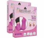 MEDIBAR Anti Heel Full Length Waterproof Rubber Socks Moisturizing Silicon Heel Peny Socks Pain Relief Foot Care Protector For Men & Women - (Size-Large)(9-10-11) Pink Pack of 2