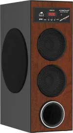 Krisons THUNDER Brown and Black 80 W Bluetooth Tower Speaker