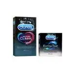 Durex Mutual Climax 10s + Extra Time 3s (13 Count, Set of 2)