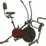 Durafit Air Bike ABRT2 With Twister, Backrest And Stationary Handle Supports maximum user weight 100 Kg