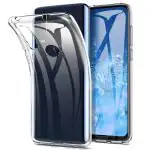Casotec Soft TPU Back Case Cover for Motorola One Action - Clear