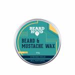 Beard Hood All Natural Mustache And Beard Wax For Strong Hold And Natural Musky Scent 30 GM l Beard Wax