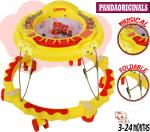 Pandaoriginals Musical Activity Walker (Yellow)
