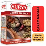 Surya 200g Garam Masala (Pack of 2; 100g each) (2 x 100g)