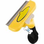 THE DDS STORE Dog and Cat De-Shedding Tool and Pet Grooming Brush