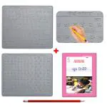 AKSHARABHYAS Hindi Alphabet Slates + Hindi copywriting Book for children to read and write