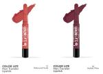 TEEN.TEEN Waterproof Long Lasting Non-Transfer Matte Lipstick COLOR LIFE Combo (Bollywood Nude, Mulled Wine)