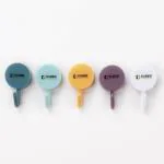 Kuber Industries Multicolour Polypropylene Sticky Hooks For Wall (Pack Of 5)