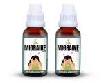 Grinbizz Migraine Drop/Improved Daily Functioning /Migraine Relief/Natural Headache & Stress Relief