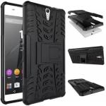 Leyon Black Plastic Back Cover For Sony Xperia C5 Ultra