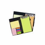 COI Memo neon and Orange Note pad Organiser/memo Notebook Holder Booklet Block Notes for Making Check List for Office and Gifting Purpose with Tear Off Sheets with Free Pen (Set of 2)