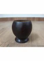 Pakaram Keram Handmade Juice Cup Made of Coconut Shellpack of 1