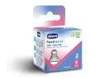 Chicco Silicone Feed Easy Teat 0M+ Slow Sil (Pack Of 2)