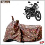 AG MOTO TVS Sport bike cover Water Resistant Dust Proof Protection in All Weather Red Jungle
