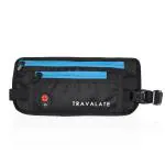TRAVALATE Black Polyester Waist Bag