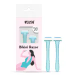 Plush Reusable Bikini Razor - Pack of 2