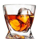 NIYA TRENDZ (2 PC)Crystal Glasses Set of 2 pcs - 300 ML Bar Glass for Drinking , Scotch, Cocktails, Cognac- Old Fashioned Cocktail Tumblers