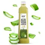 WOW Life Science Himalayan Aloe Vera Juice -1L | 1000mg+ fiber| Cold Pressed 100% Organic Herbal Juice | No Added Sugar | Hydrates, Detoxifies, Supports Skin & Hair Health | Aids in Weight Management