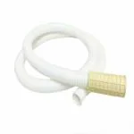 New Ware 3 Meter Multipurpose Hose Pipe | Drain Pipe | Extension Pipe| Split AC Drain Pipe for AC Outlet Drain Waste Water (White)