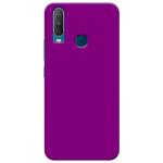 MobiEra Vivo Y15 Plain Purple Design Plastic Hard Case Cover