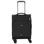 Safari Airpro 8 Wheel TSA lock 55, 67 & 78 Cms Small, Medium & Large Trolley Bag Softside Premium Polyester 360 Degree Wheeling System Luggage, Trolley Bag For Travel Set of 3, Black